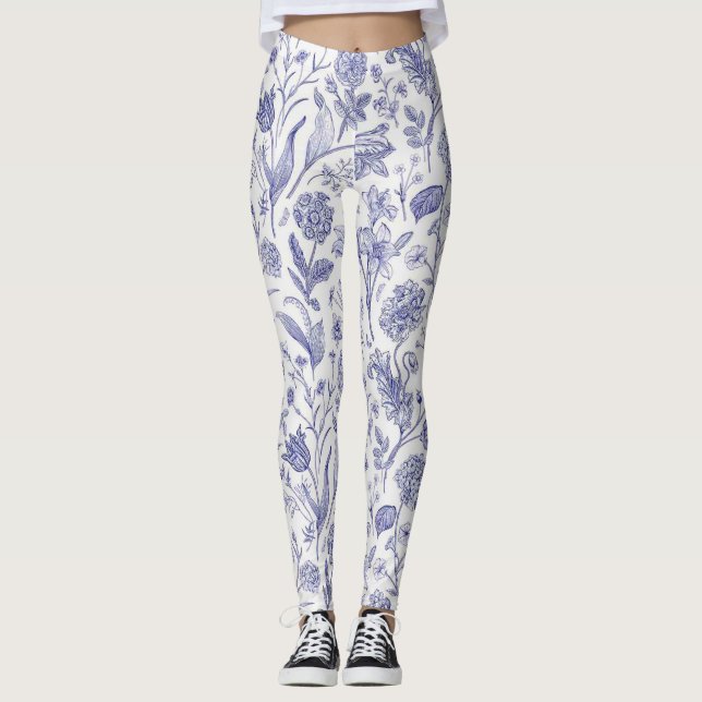 Blume Leggings (Vorderseite)