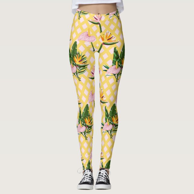 Blume Leggings (Vorderseite)