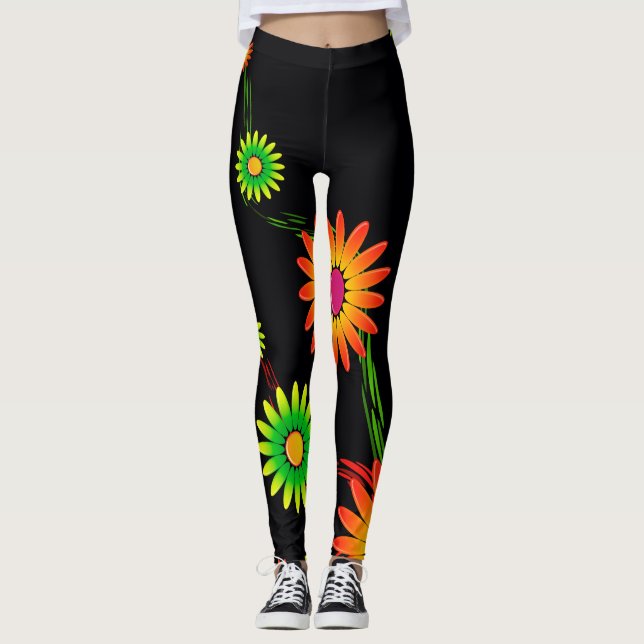 Blume Leggings (Vorderseite)