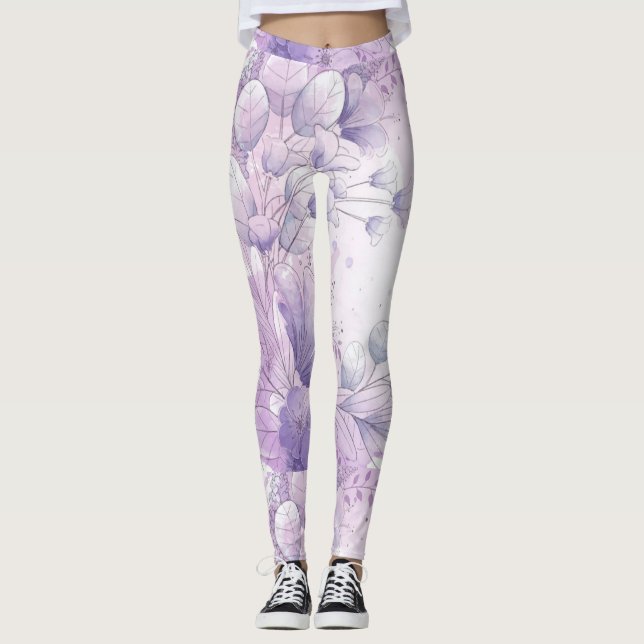 Blume Leggings (Vorderseite)
