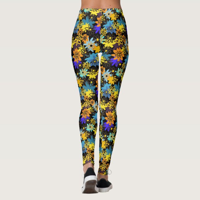 Blume Leggings (Rückseite)