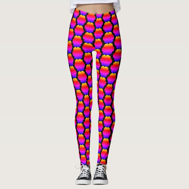 Blume Leggings (Vorderseite)