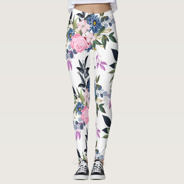 Blume Leggings (Vorderseite)