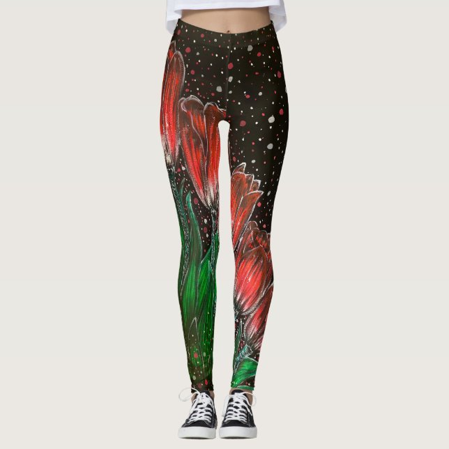 Blume Leggins (Vorderseite)