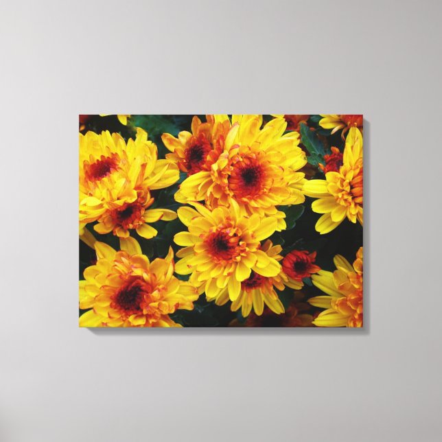 Blume, Leinwand (Vorderseite)