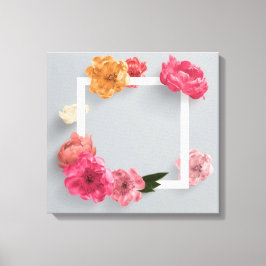 Blume Leinwanddruck