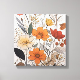 Blume Leinwanddruck