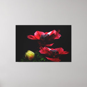 Blume Leinwanddruck