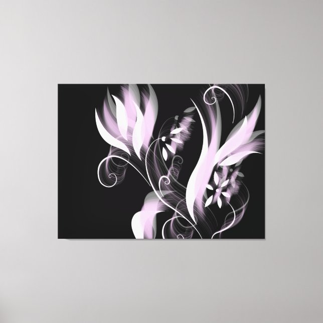 Blume Leinwanddruck (Vorderseite)