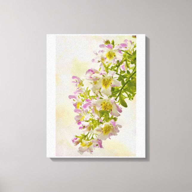Blume Leinwanddruck (Vorderseite)