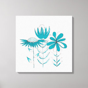 Blume Leinwanddruck