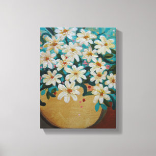 Blume Leinwanddruck
