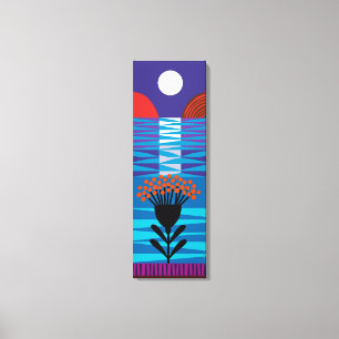 Blume Leinwanddruck