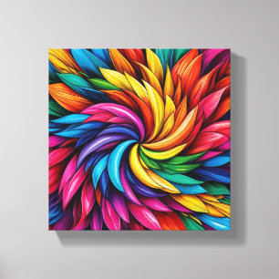 Blume Leinwanddruck