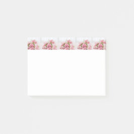 Blume Liebe Rosa Rosen Romantische Post es notiert Post-it Klebezettel