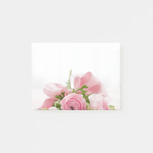 Blume Liebe Rosa Rosen Romantische Post es notiert Post-it Klebezettel