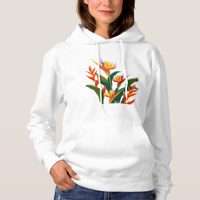 Blume liebt Hobbypulli Hoodie (Vorderseite)