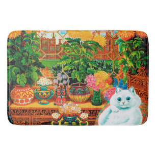 Blume liebt Katze, Louis Wain Badematte