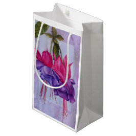 BLUME lila UND PINK FUCHSIA Kleine Geschenktüte