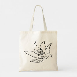 Blume Lily Tragetasche