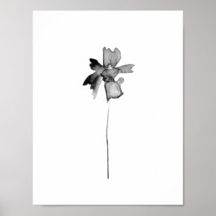 Blume Lithographie Poster