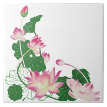 Blume Lotus Arning Keramik Tile