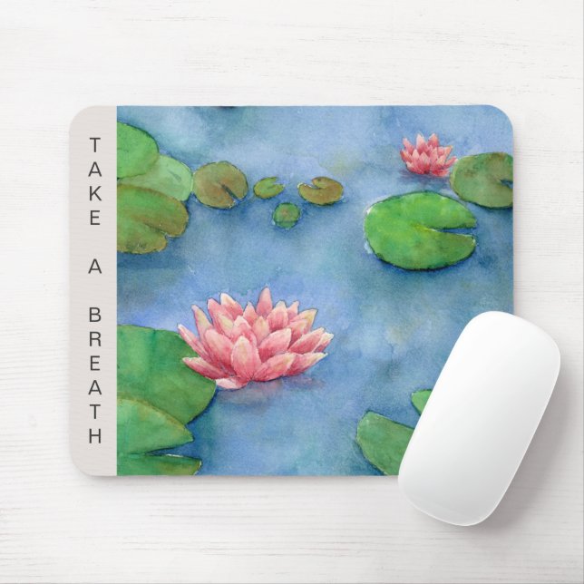 Blume Lotus Mousepad (Mit Mouse)