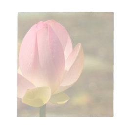 Blume Lotus Notepad Notizblock