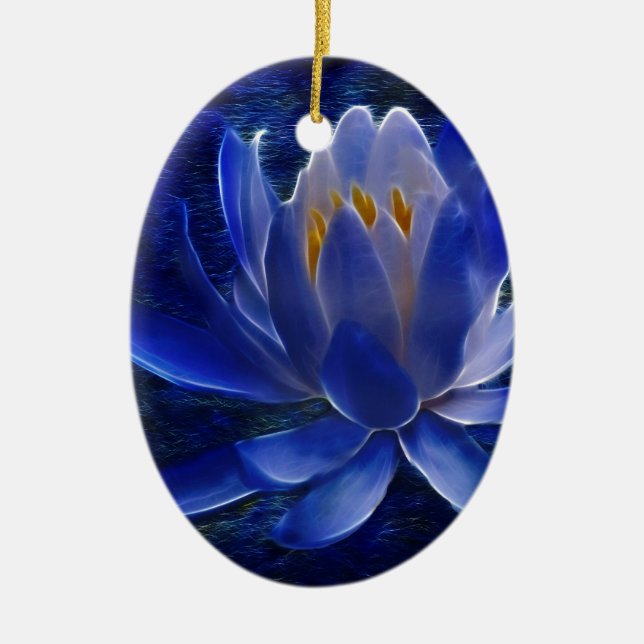 Blume Lotus und ihre Bedeutung Keramikornament (Vorne)