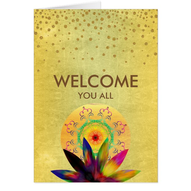 Blume Lotus Wasserfarbe Yoga Gesundheit (Vorne)