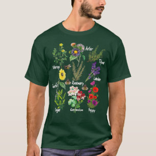 Blume Lover Gärten Florenz T-Shirt