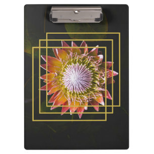 Blume Lover   Square Blume Klemmbrett