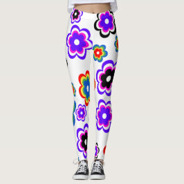 Blume Mädchen hinken Leggings