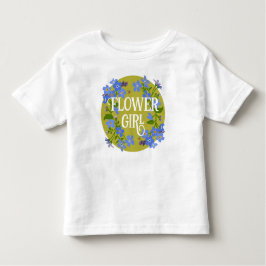 Blume Mädchen Kleinkind Hochzeit Blumen Vergessen  Kleinkind T-shirt