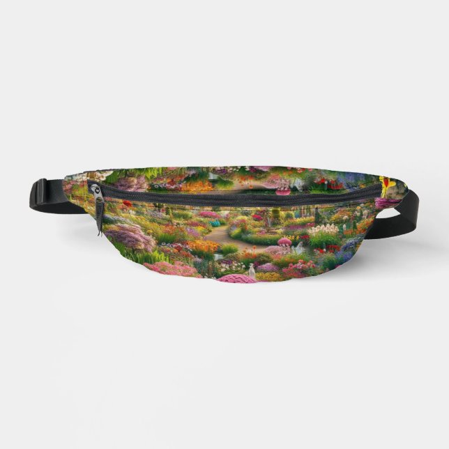 Blume Magic - ein Farbparadies Bauchtasche (Vorderseite)