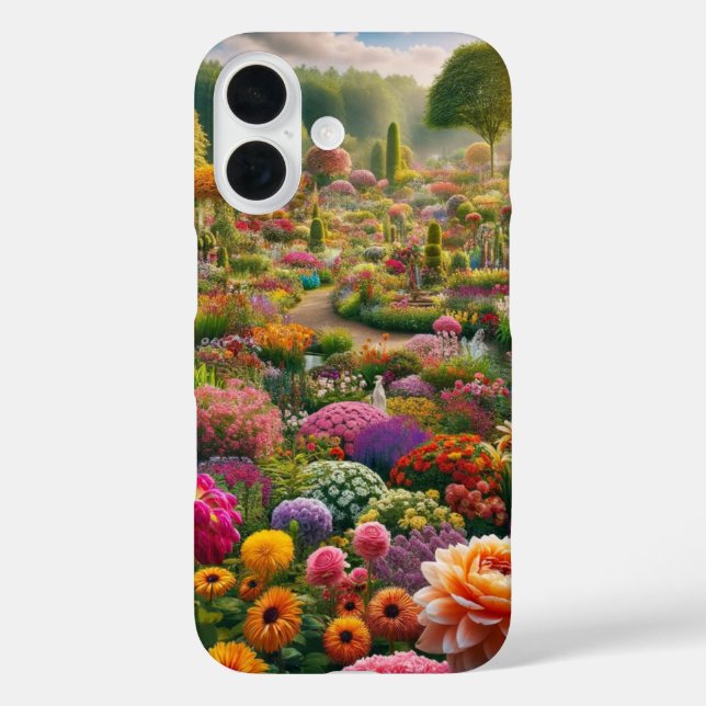 Blume Magic - ein Farbparadies Case-Mate iPhone Hülle (Rückseite)