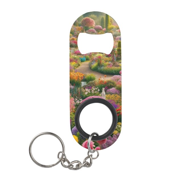 Blume Magic - ein Farbparadies Mini Flaschenöffner (Vorderseite)
