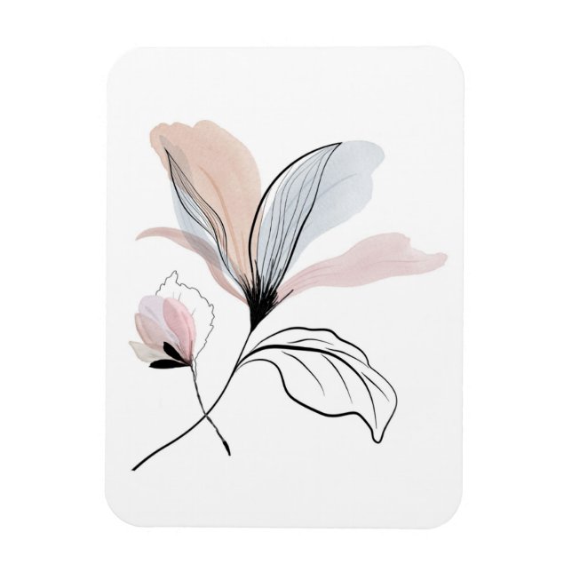 Blume Magnet (Vertikal)