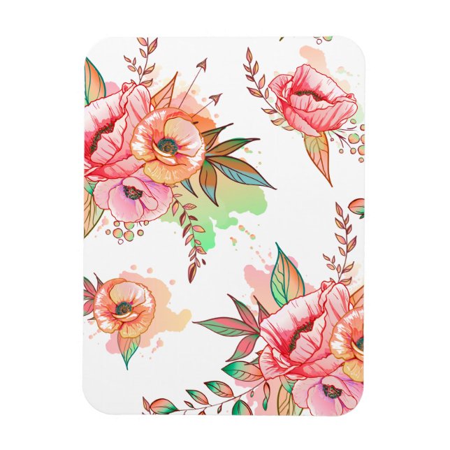 Blume Magnet (Vertikal)