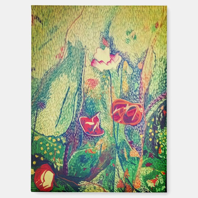 Blume Magnet (Vorderseite)