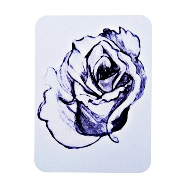 Blume Magnet (Vertikal)