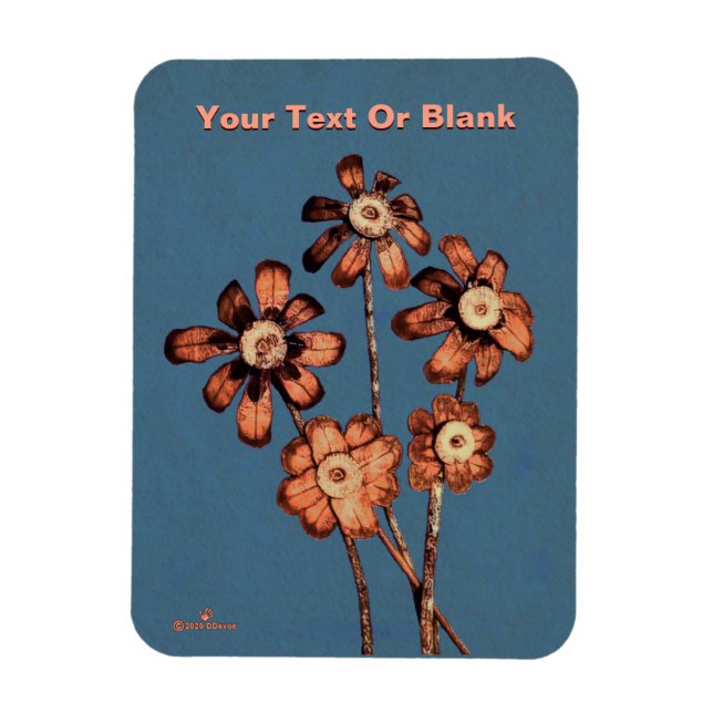 Blume Magnet (Vertikal)