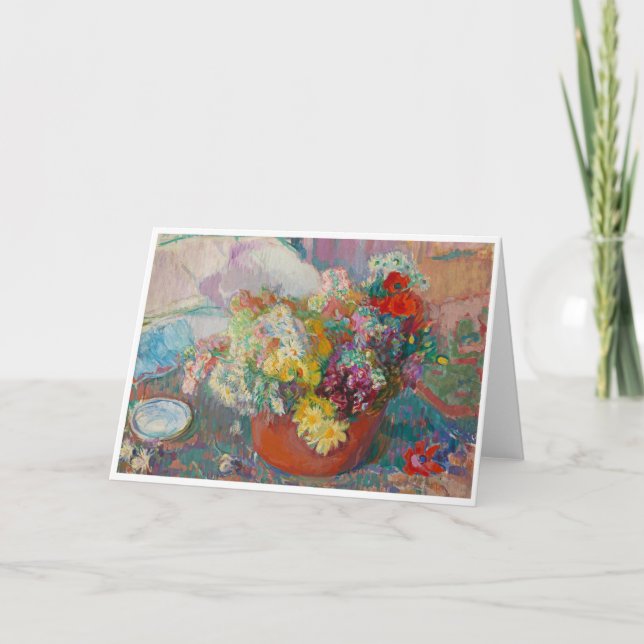 Blume, Magnus Enckell Karte (Vorderseite)