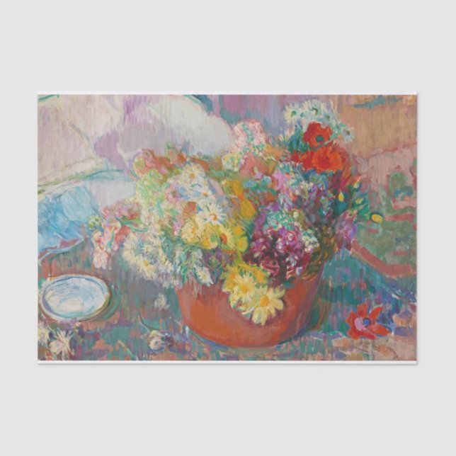 Blume, Magnus Enckell Seidenpapier (Vorderseite)