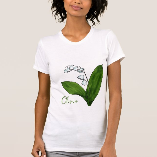 Blume Maigeburt Lily of the Tal T - Shirt (Vorderseite)