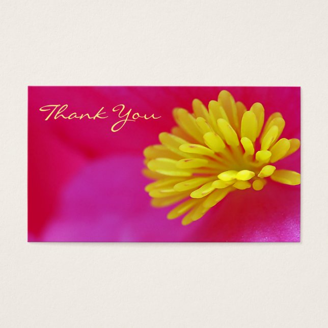 Blume Makro Vielen Dank (Vorderseite)