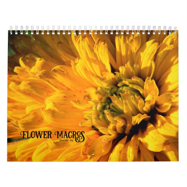 Blume Makros-Kalender Kalender (Titelbild)