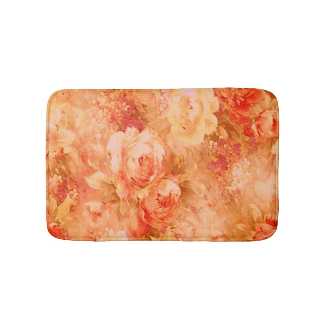 Blume Malen Bath Mat Badematte (Vorderseite)