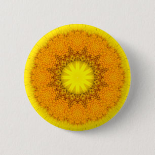 Blume Mandala 02 Button