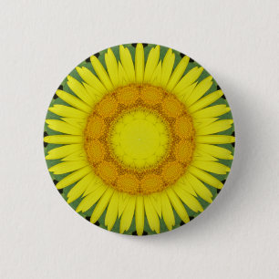 Blume Mandala 09 Button